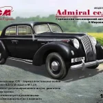 Azonnal elérhető ICM Admiral Saloon, WWII German passenger car makett