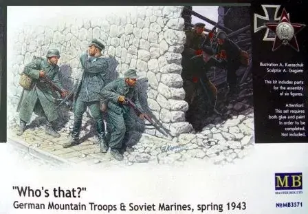 Masterbox German Mountain Troops and Soviet Marines, spring 1943. Akciós ár