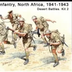 Masterbox British Infantry in action, Northern Africa Expressz szállítás
