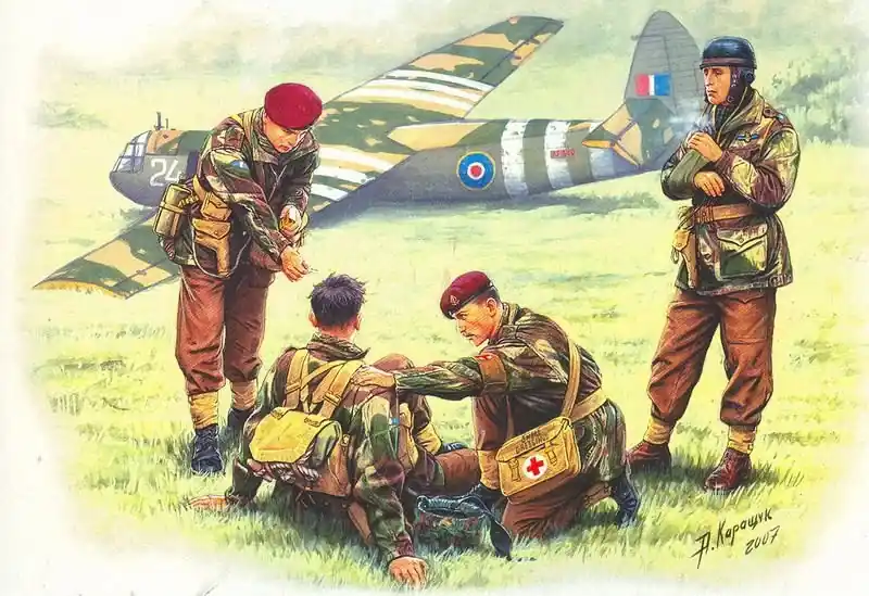 Masterbox British Paratroopers, Rigid Landing, 1944 Vásárlói kedvenc