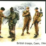 Masterbox British Troops Caen 1944 Olcsó