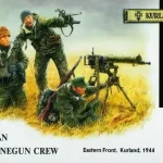 Újdonság Masterbox German Machine gun Crew, Eastern Front, Kurland, 1944
