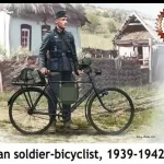 Masterbox German Soldier-Bicyclist Vedd meg online