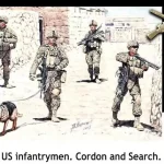 Olcsóbb Masterbox Modern US infantrymen Cordon and Search
