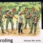 Expressz kézbesítés Masterbox Patroling. Vietnam War series