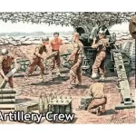 Masterbox US Artillery Crew Azonnali szállítás