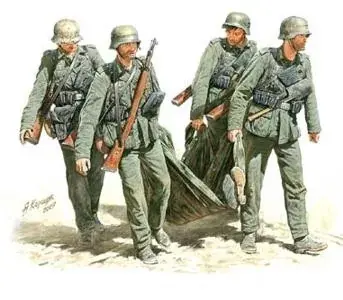 Expressz kézbesítés Masterbox Casualty Evacuation, Stalingrad, 1942