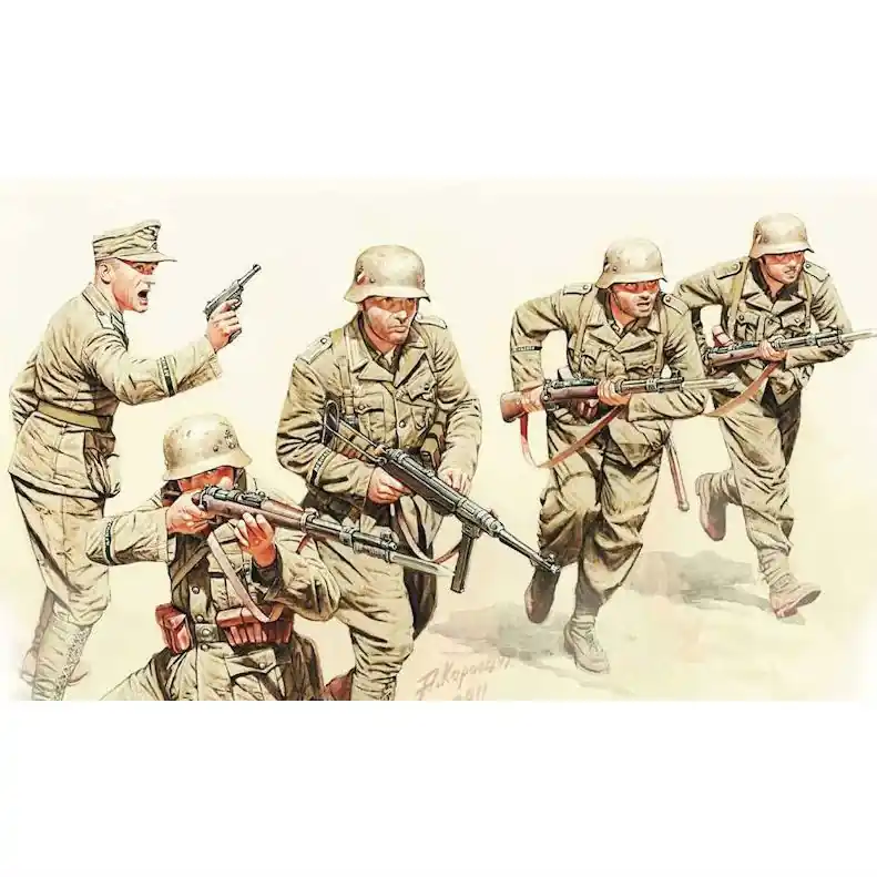 Masterbox German Infantry, North Africa Biztonságos vásárlás