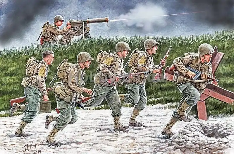 Masterbox US Soldiers, Operation Overlord Period, 1944 Legkelendőbb