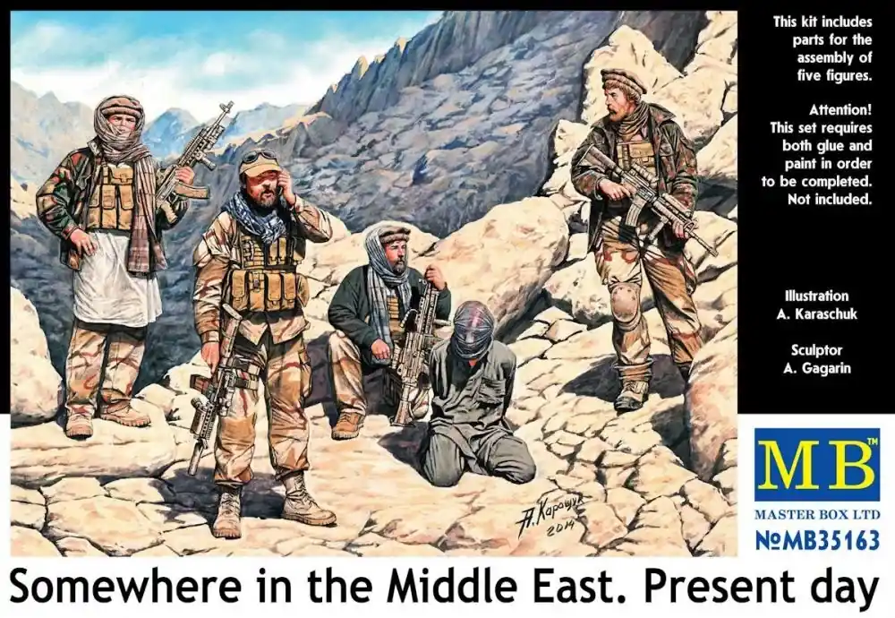 Gyors kiszállítás Masterbox Somewhere in the Middle East, Present day