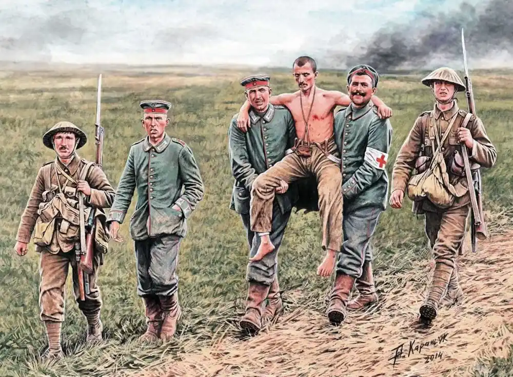 Vásárlói kedvenc Masterbox British and German soldiers, Somme Battle, 1916