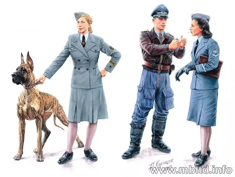 Prémium Masterbox Women at War Germany, Luftwaffe Helferinnen
