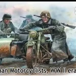 Vedd meg online Masterbox German Motorcyclists