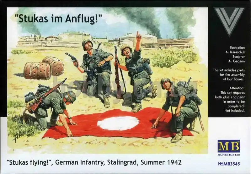 Expressz szállítás Masterbox German Infantry, Stalingrad, Summer 1942