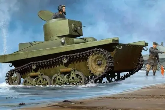 Hobby Boss Soviet T-37A Light Tank (Podolsk) makett Rendeld meg most