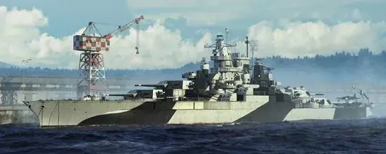Trumpeter USS Tennessee BB-43 1944 hajó makett Kedvezmény