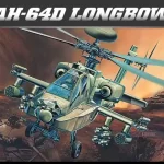Academy AH-64D Longbow Apache makett Gyors kiszállítás
