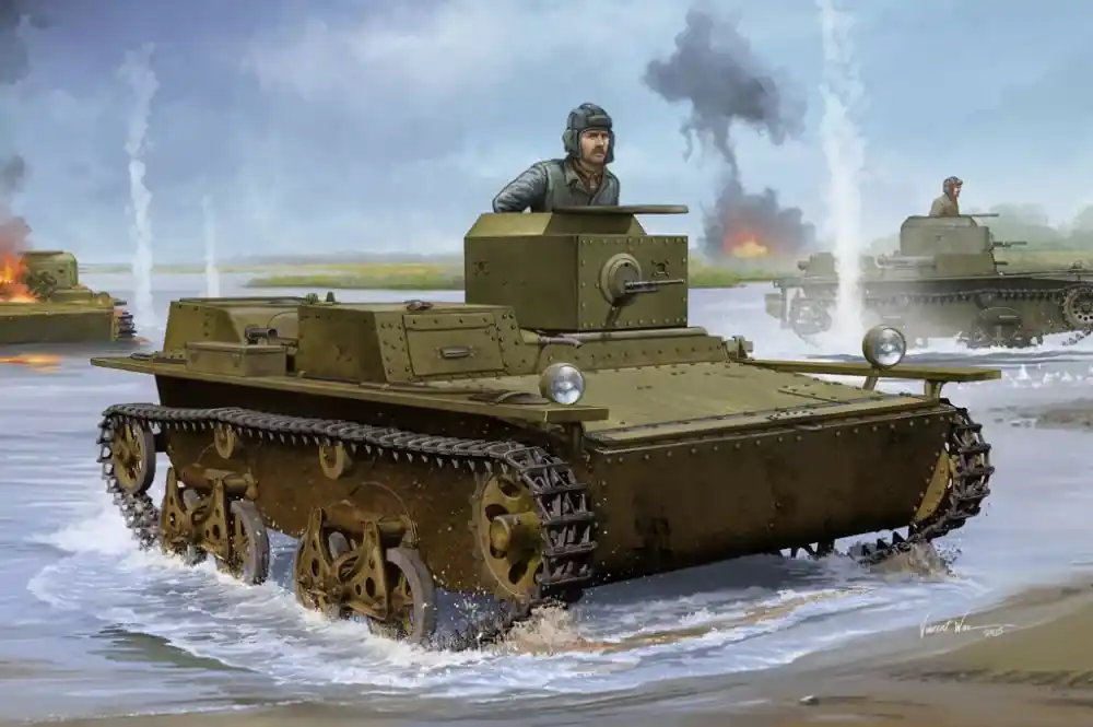 Hobby Boss Soviet T-38 Amphibious Light Tank makett Alacsony ár