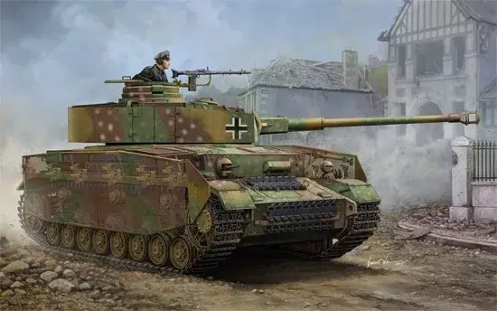 Olcsóbb Trumpeter German Pzkpfw IV Ausf.J Medium Tank harckocsi makett