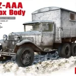 Prémium MiniArt GAZ-AAA w/Box Body makett