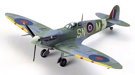 Legkelendőbb Tamiya Spitfire Mk.Vb/Mk.Vb Trop repülőgép makett