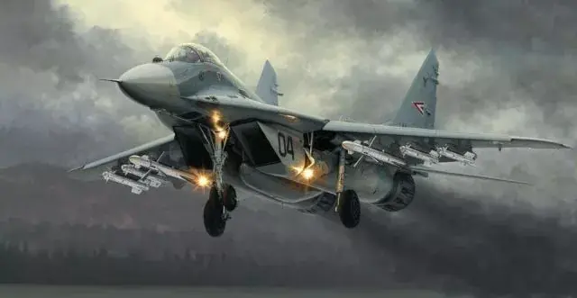 Trumpeter MIG-29A Fulcrum (Izdeliye 9.12) vadászrepülőgép makett Legkelendőbb