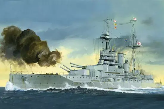 Vedd meg most Trumpeter HMS Queen Elizabeth 1918 hajó makett