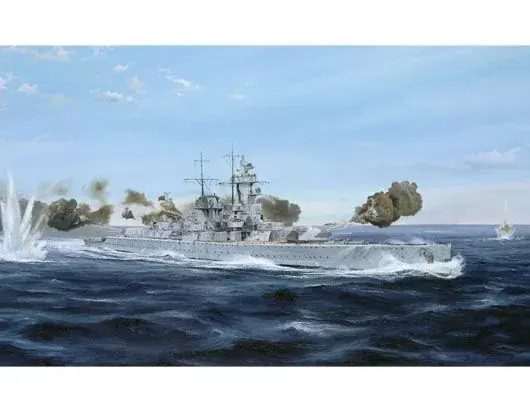 Expressz szállítás Trumpeter German Pocket Battleship Admiral G.Spee 1930 1 700 hajó makett