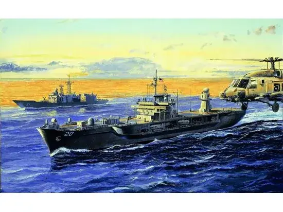 Azonnal elérhető Trumpeter USS Mount Whitney LCC-20 2004 hajó makett