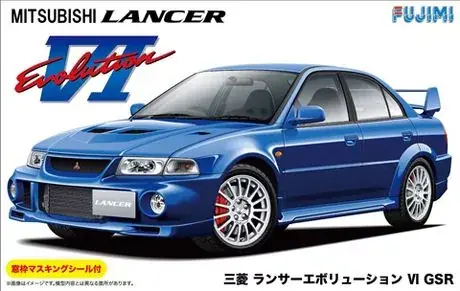 Fujimi Mitsubishi Lancer EVO VI makett Kihagyhatatlan ajánlat