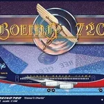 Prémium Roden Boeing 720 Caesar‘s Chariot makett