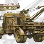 Akciós ár AFV Club Büssing-NAG 4500A Bilstein-Drehkran 3t makett