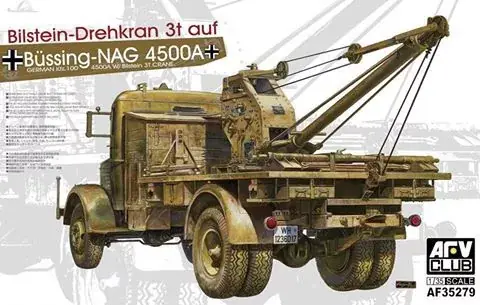 Akciós ár AFV Club Büssing-NAG 4500A Bilstein-Drehkran 3t makett