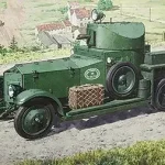 Roden British Armoured Car (Pattern1920 Mk.I) makett Kedvezményes ár