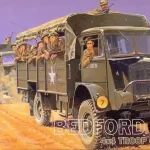 IBG Bedford QLT Troop Carrier makett Korlátozott ajánlat