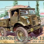 IBG Chevrolet C15A No.13 Cab General Service makett Gyors szállítás
