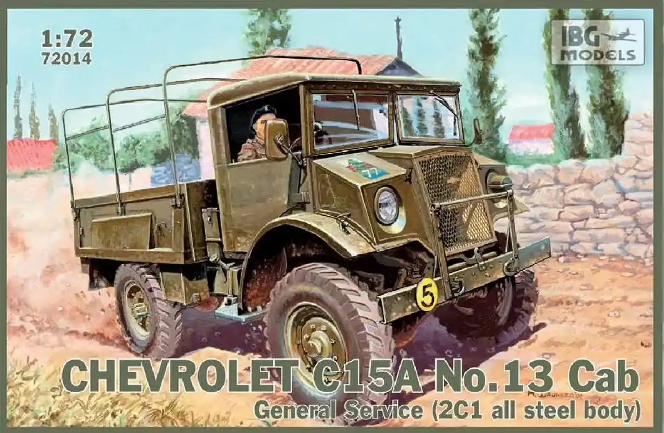 IBG Chevrolet C15A No.13 Cab General Service makett Gyors szállítás