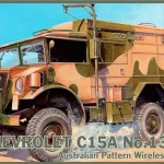 IBG Chevrolet C15A No.13 Cab Australian Pattern Wirel makett Korlátozott ajánlat