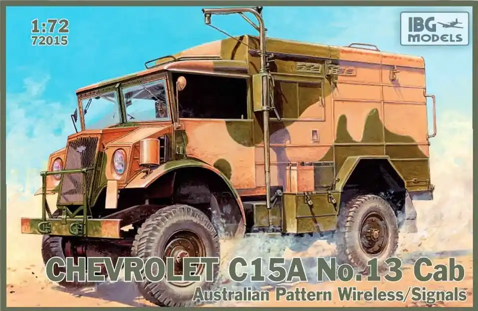 IBG Chevrolet C15A No.13 Cab Australian Pattern Wirel makett Korlátozott ajánlat