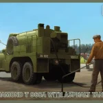 IBG DIAMOND T 968A with Asphalt Tank makett Gyors kiszállítás