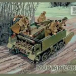 Prémium IBG Universal Carrier I Mk.II Mortar Carrier makett