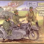IBG BMW R12 with sidecar military versions makett Biztonságos vásárlás