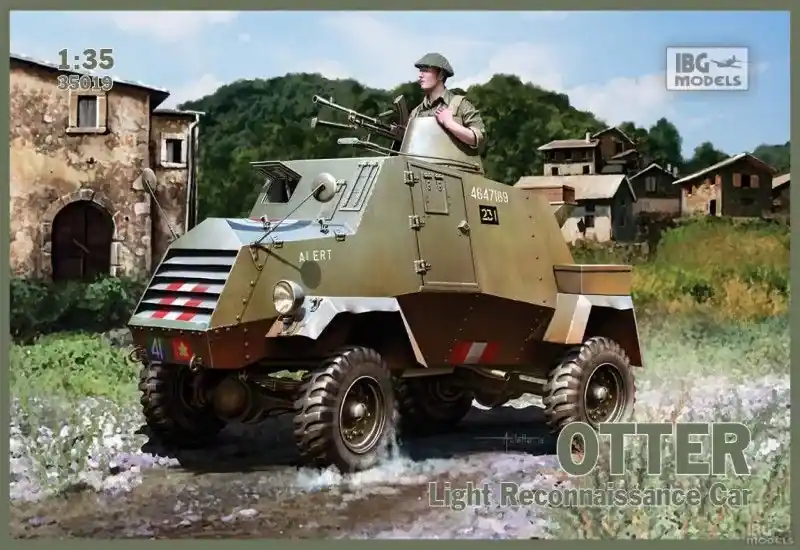 Vásárlói kedvenc IBG OTTER Light Reconnaissance Car makett