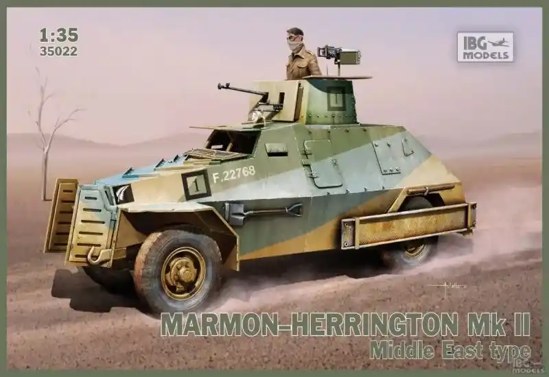 Azonnal elérhető IBG Marmon-Herrington Mk.II Middle East type makett
