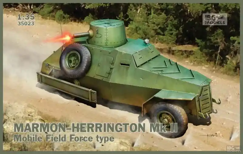 IBG Marmon-Herrington Mk.II Mobile Field Force type makett Exkluzív ajánlat
