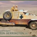 IBG Marmon-Herrington (e) Panzerspahwagen makett Szuper ajánlat