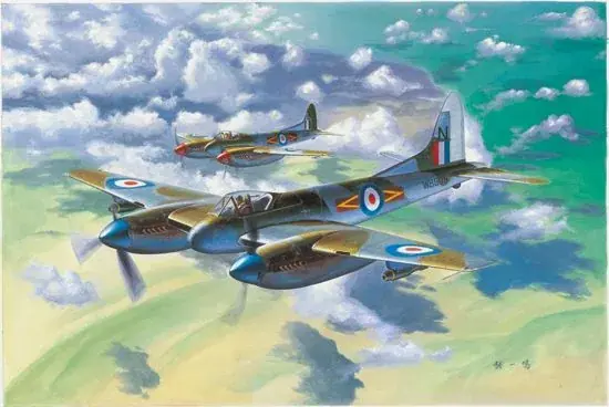 Kedvezmény Trumpeter De Havilland Hornet F.3 1 48 repülőgép makett