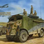 AFV Club AEC Armoured Commander Car of Rommel-Mam Mammoth (DAK) makett Csak ma