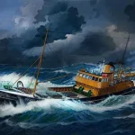 Vedd meg most Revell Northsea Fishing Trawler makett
