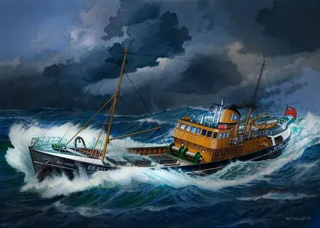 Vedd meg most Revell Northsea Fishing Trawler makett